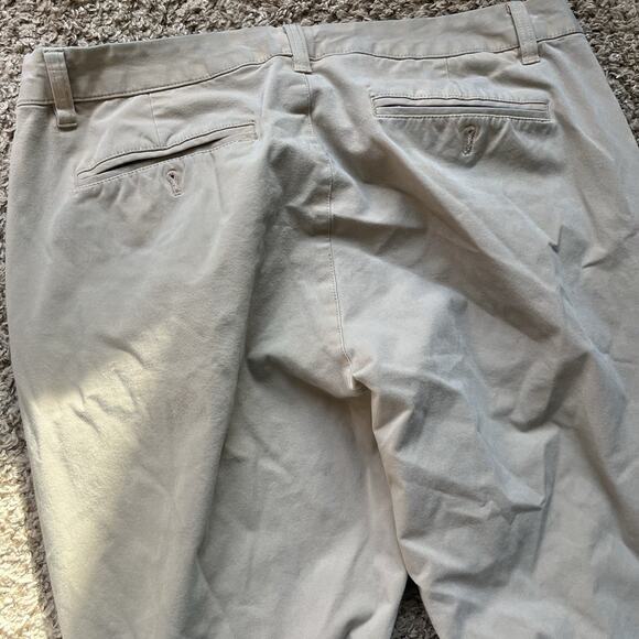 Bonobos Slim Taper Leg Stretchy Chinos Men's Performance 34x30Gray Zip Pocket - Picture 10 of 11